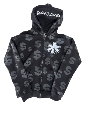 Monetary Wealth zip-up
